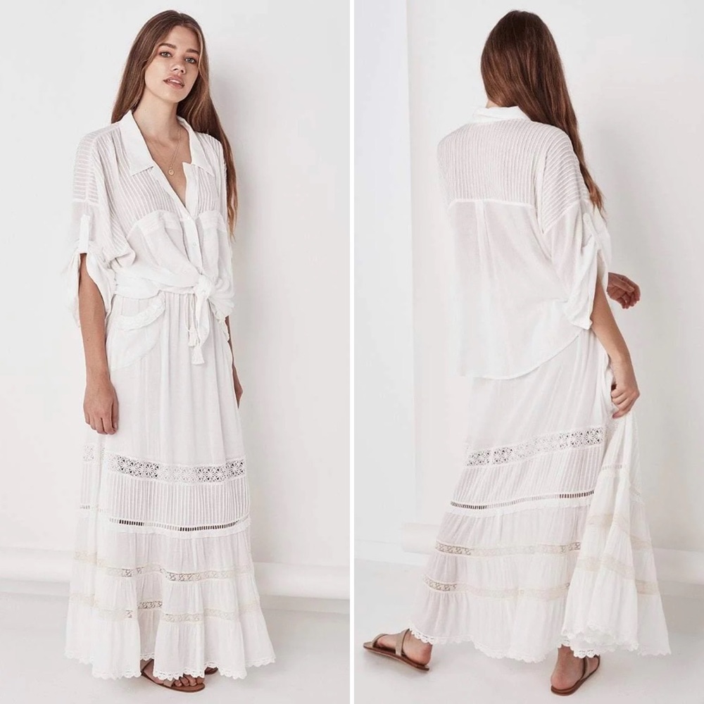 BNWT Spell Designs Hanging Rock Maxi Skirt